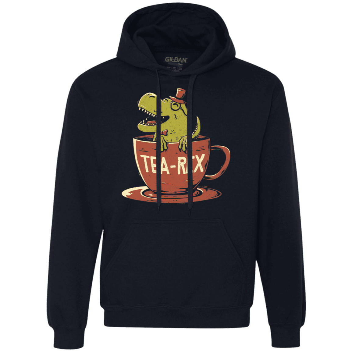 Sweatshirts Navy / S Tea-Rex Premium Fleece Hoodie