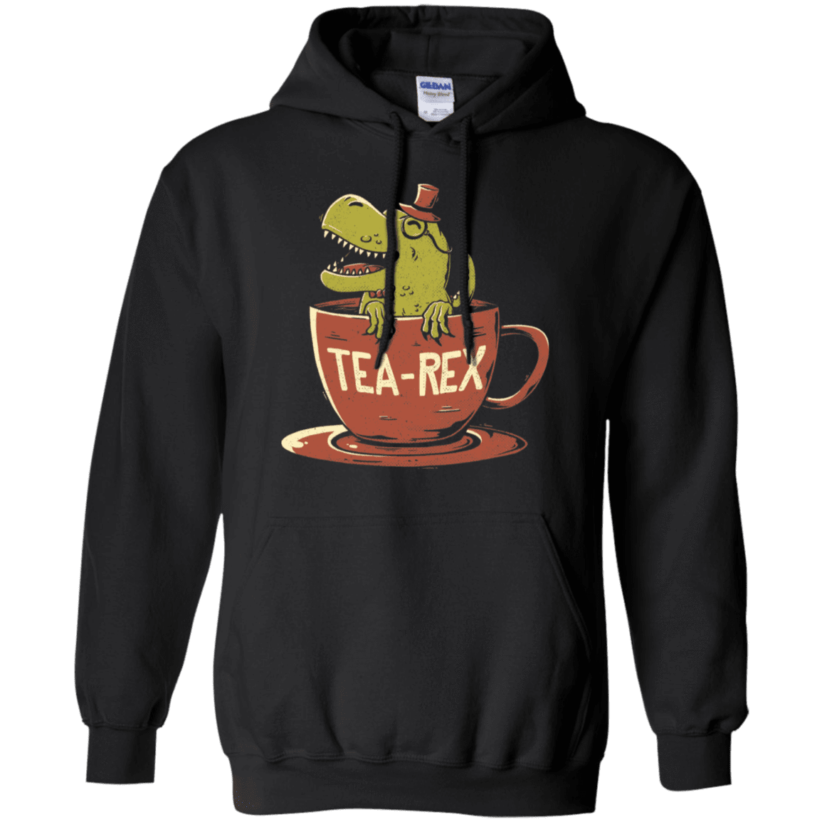 Sweatshirts Black / S Tea-Rex Pullover Hoodie