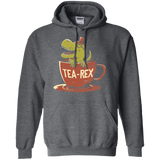 Sweatshirts Dark Heather / S Tea-Rex Pullover Hoodie