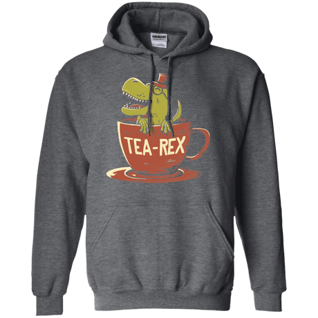 Sweatshirts Dark Heather / S Tea-Rex Pullover Hoodie