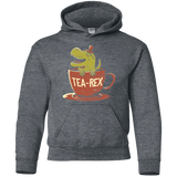 Sweatshirts Dark Heather / YS Tea-Rex Youth Hoodie