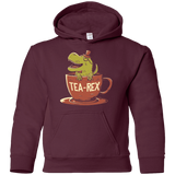 Sweatshirts Maroon / YS Tea-Rex Youth Hoodie