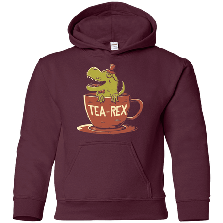 Sweatshirts Maroon / YS Tea-Rex Youth Hoodie