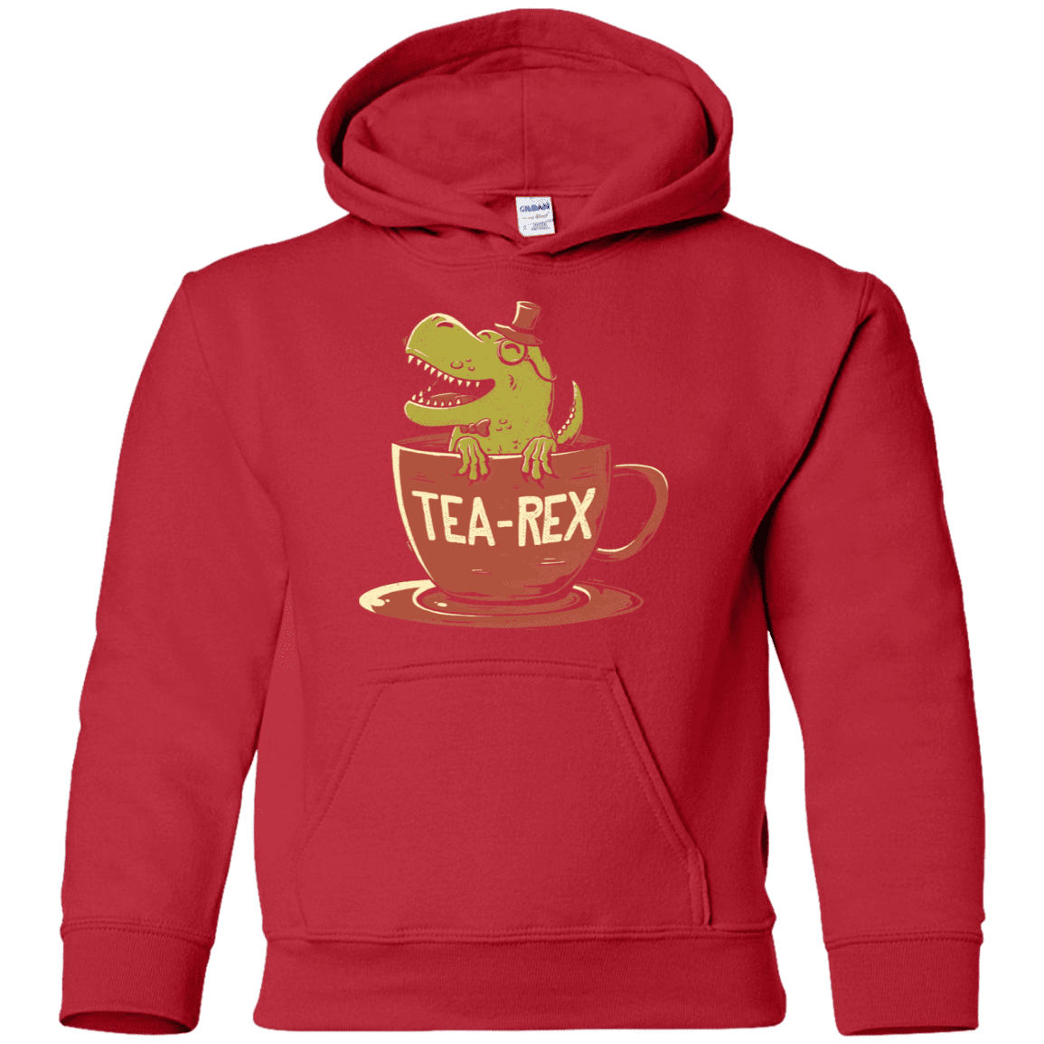 Sweatshirts Red / YS Tea-Rex Youth Hoodie