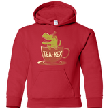 Sweatshirts Red / YS Tea-Rex Youth Hoodie