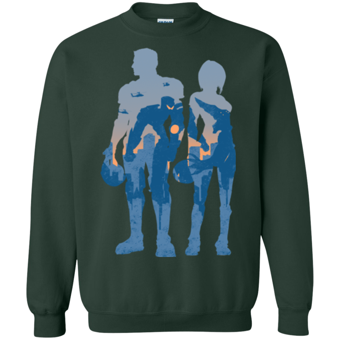 Sweatshirts Forest Green / Small Team danger Crewneck Sweatshirt