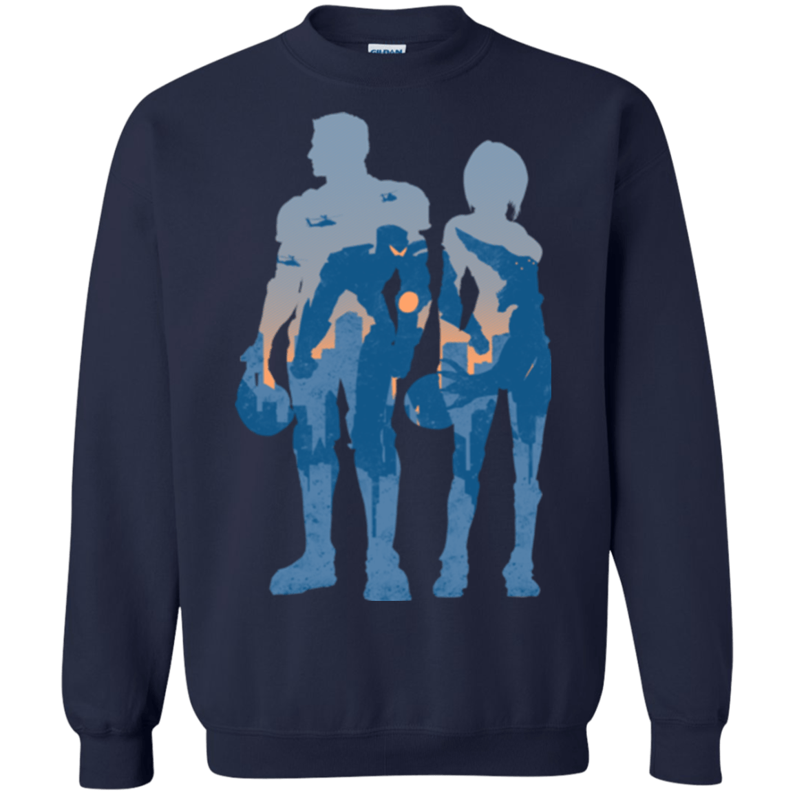 Sweatshirts Navy / Small Team danger Crewneck Sweatshirt