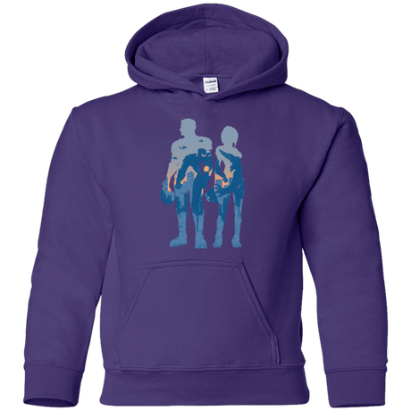 Sweatshirts Purple / YS Team danger Youth Hoodie