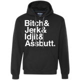 Sweatshirts Black / Small Team Free Will Helvetica Premium Fleece Hoodie