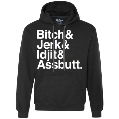 Sweatshirts Black / Small Team Free Will Helvetica Premium Fleece Hoodie