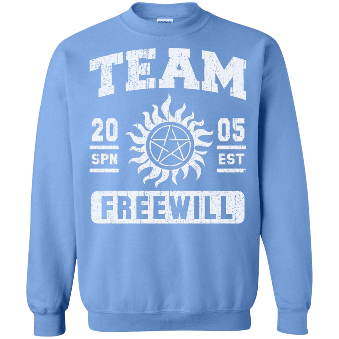 Sweatshirts Carolina Blue / S Team Freewill Crewneck Sweatshirt