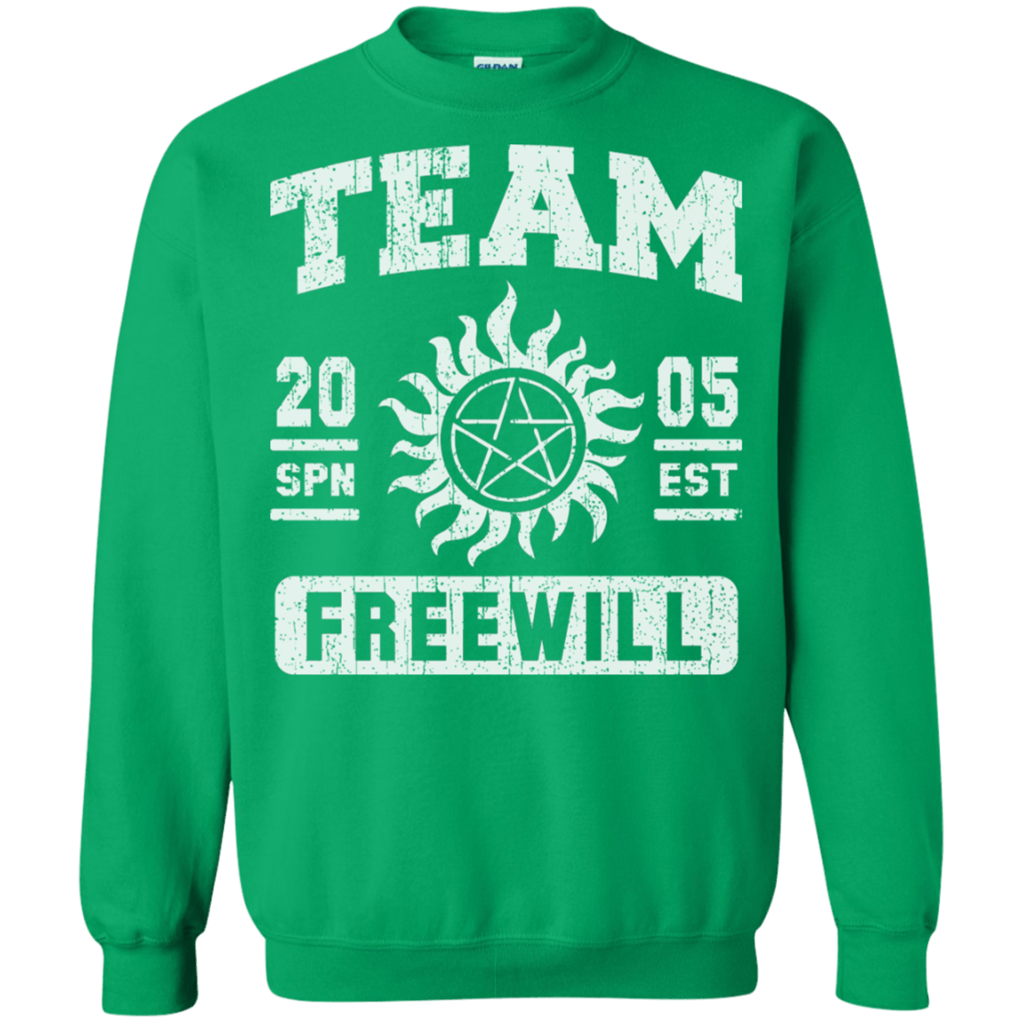 Sweatshirts Irish Green / S Team Freewill Crewneck Sweatshirt
