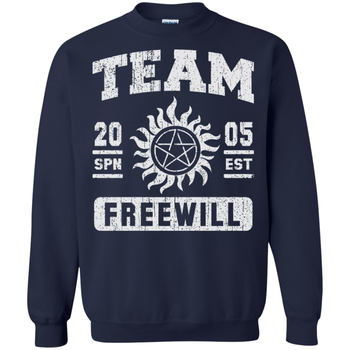 Sweatshirts Navy / S Team Freewill Crewneck Sweatshirt