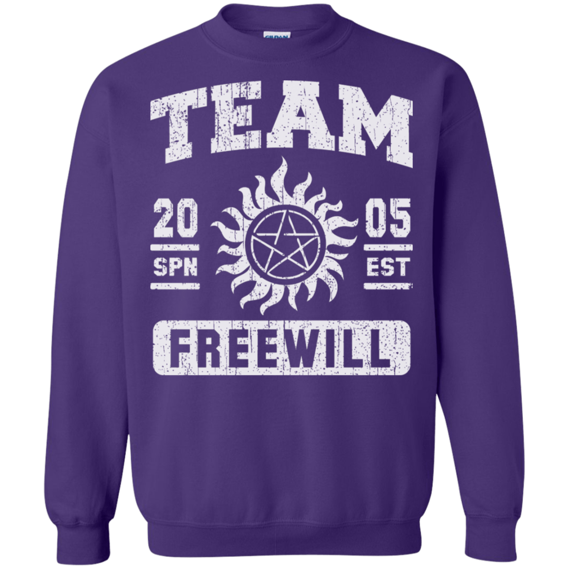 Sweatshirts Purple / S Team Freewill Crewneck Sweatshirt