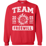 Sweatshirts Red / S Team Freewill Crewneck Sweatshirt