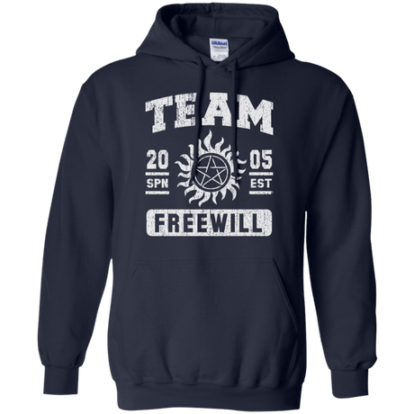 Sweatshirts Navy / S Team Freewill Pullover Hoodie