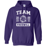 Sweatshirts Purple / S Team Freewill Pullover Hoodie