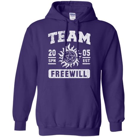 Sweatshirts Purple / S Team Freewill Pullover Hoodie