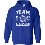 Sweatshirts Royal / S Team Freewill Pullover Hoodie
