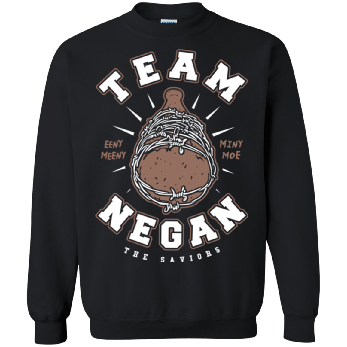 Sweatshirts Black / Small Team Negan Crewneck Sweatshirt