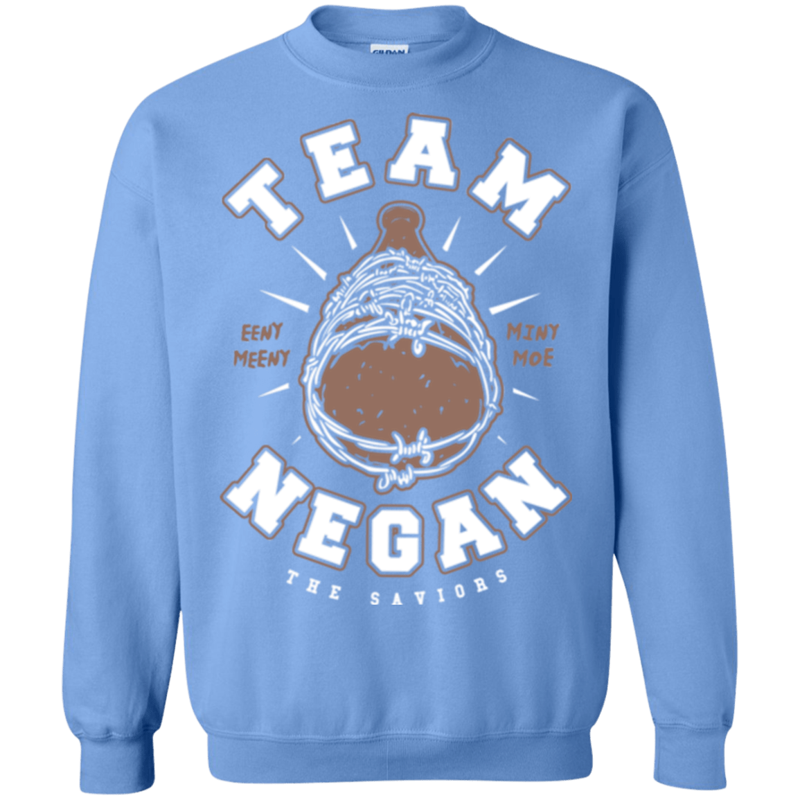 Sweatshirts Carolina Blue / Small Team Negan Crewneck Sweatshirt