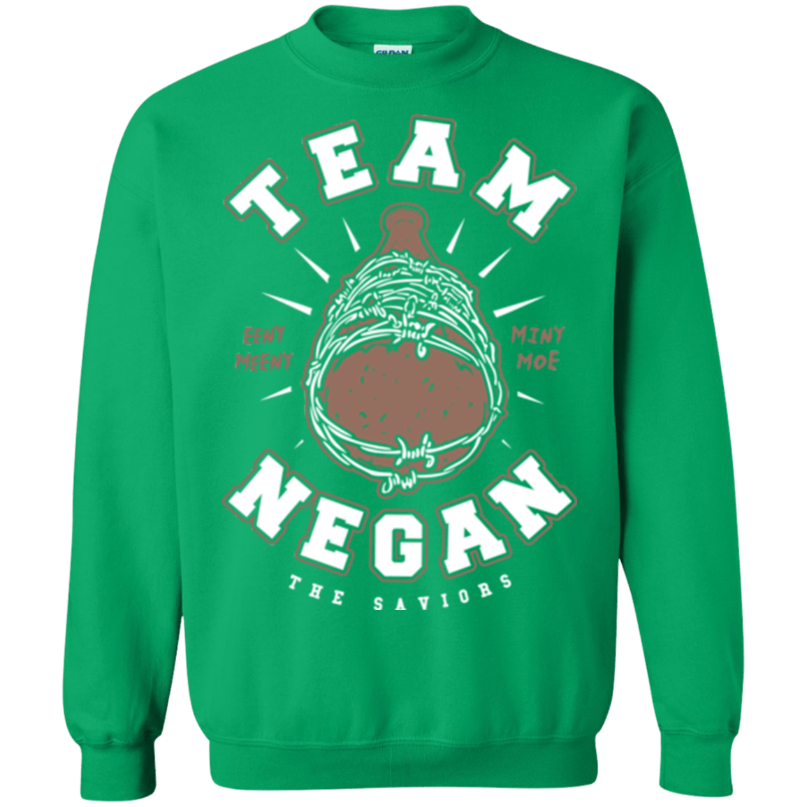Sweatshirts Irish Green / Small Team Negan Crewneck Sweatshirt