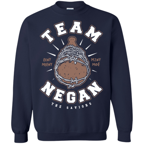 Sweatshirts Navy / Small Team Negan Crewneck Sweatshirt