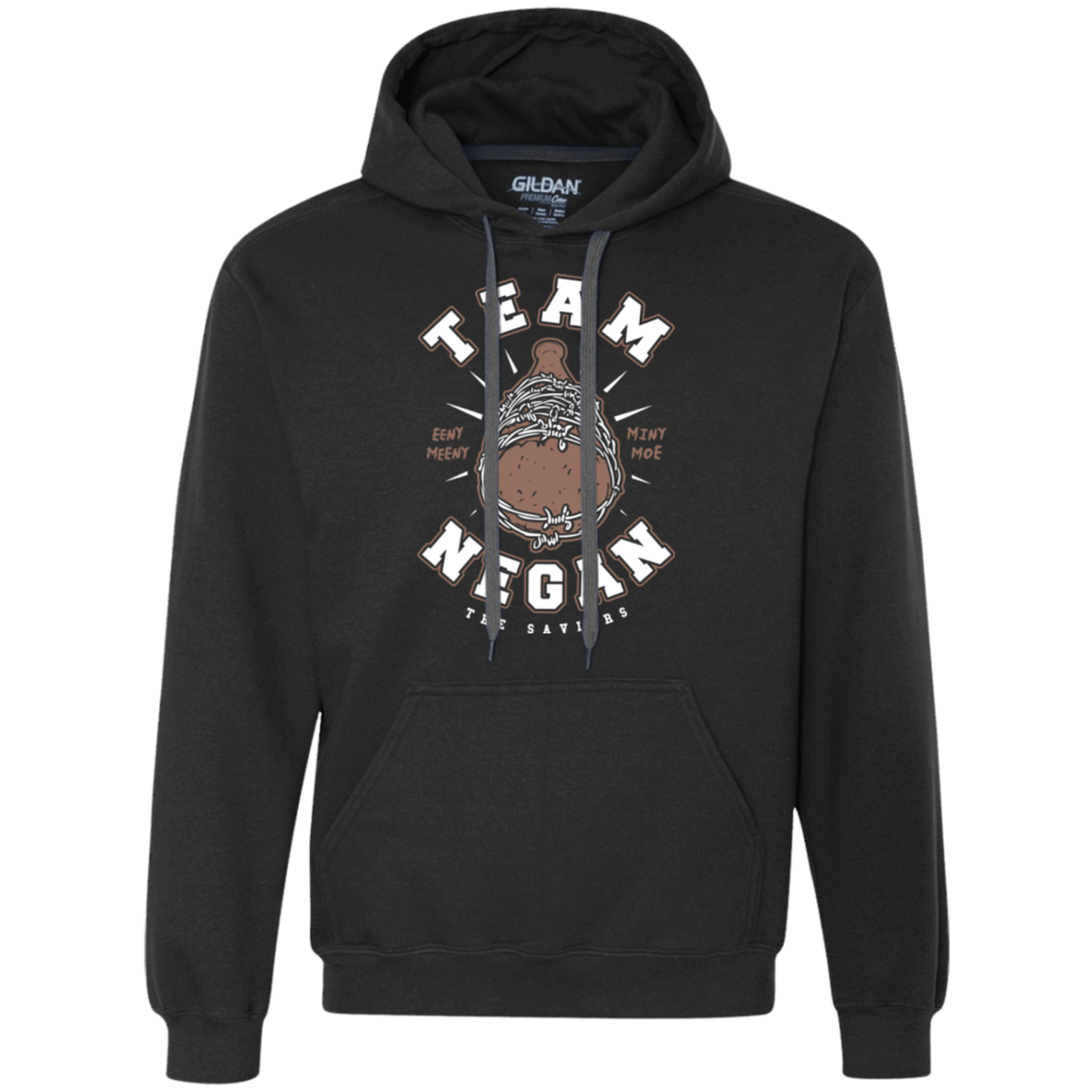 Sweatshirts Black / Small Team Negan Premium Fleece Hoodie