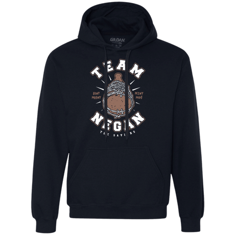 Sweatshirts Navy / Small Team Negan Premium Fleece Hoodie