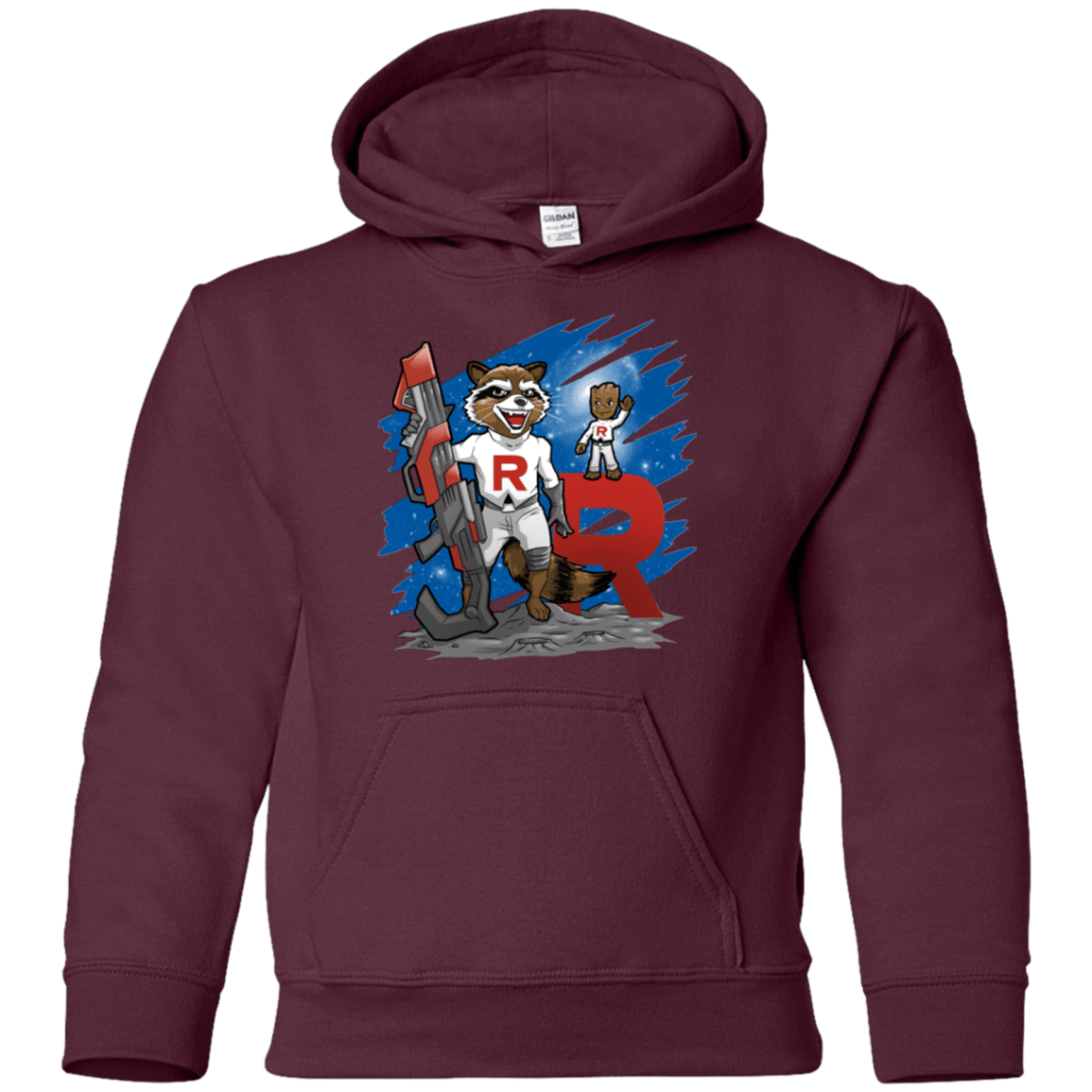 Sweatshirts Maroon / YS Team R Youth Hoodie