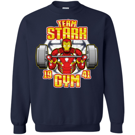 Sweatshirts Navy / Small Team Stark Gym Crewneck Sweatshirt