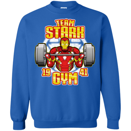 Sweatshirts Royal / Small Team Stark Gym Crewneck Sweatshirt