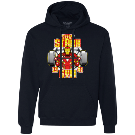 Sweatshirts Navy / Small Team Stark Gym Premium Fleece Hoodie