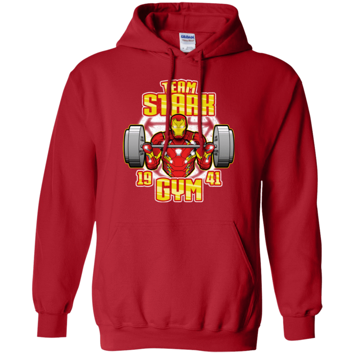 Sweatshirts Red / Small Team Stark Gym Pullover Hoodie