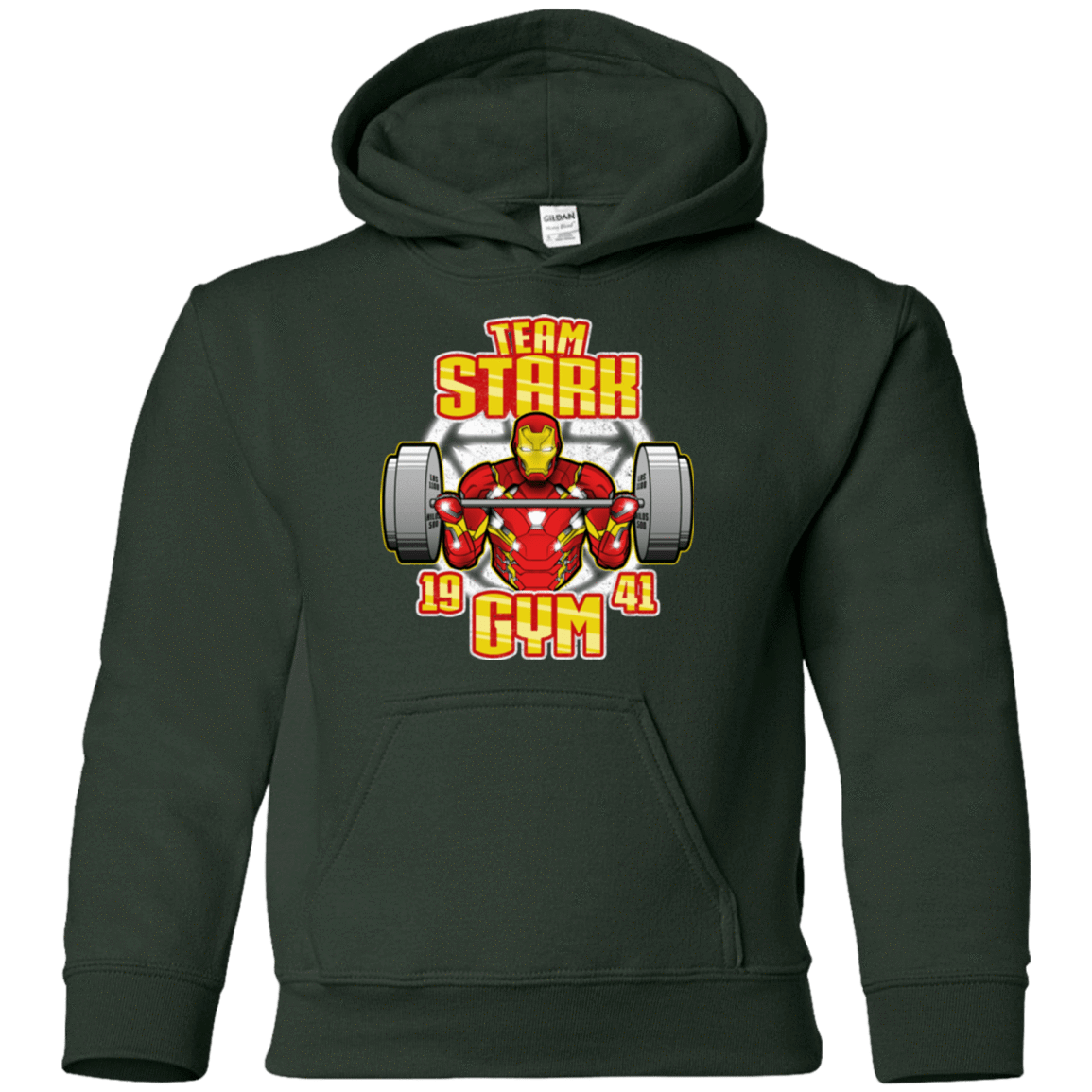 Sweatshirts Forest Green / YS Team Stark Gym Youth Hoodie