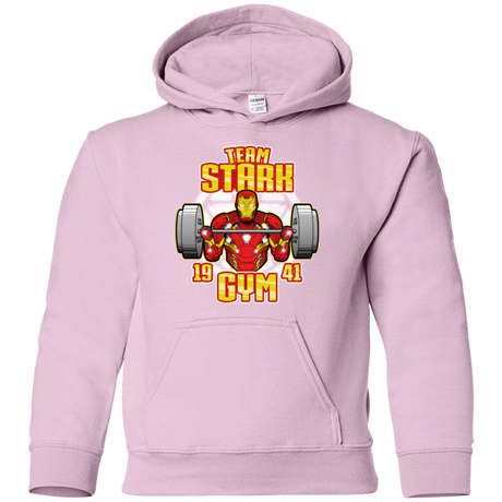 Sweatshirts Light Pink / YS Team Stark Gym Youth Hoodie