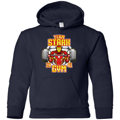 Sweatshirts Navy / YS Team Stark Gym Youth Hoodie