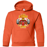 Sweatshirts Orange / YS Team Stark Gym Youth Hoodie