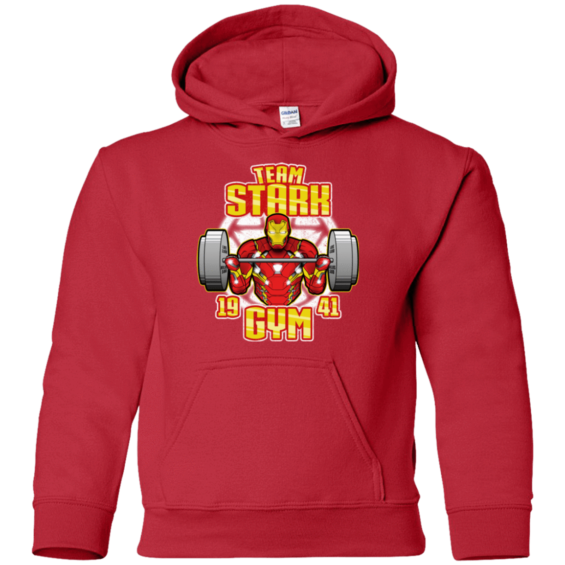 Sweatshirts Red / YS Team Stark Gym Youth Hoodie