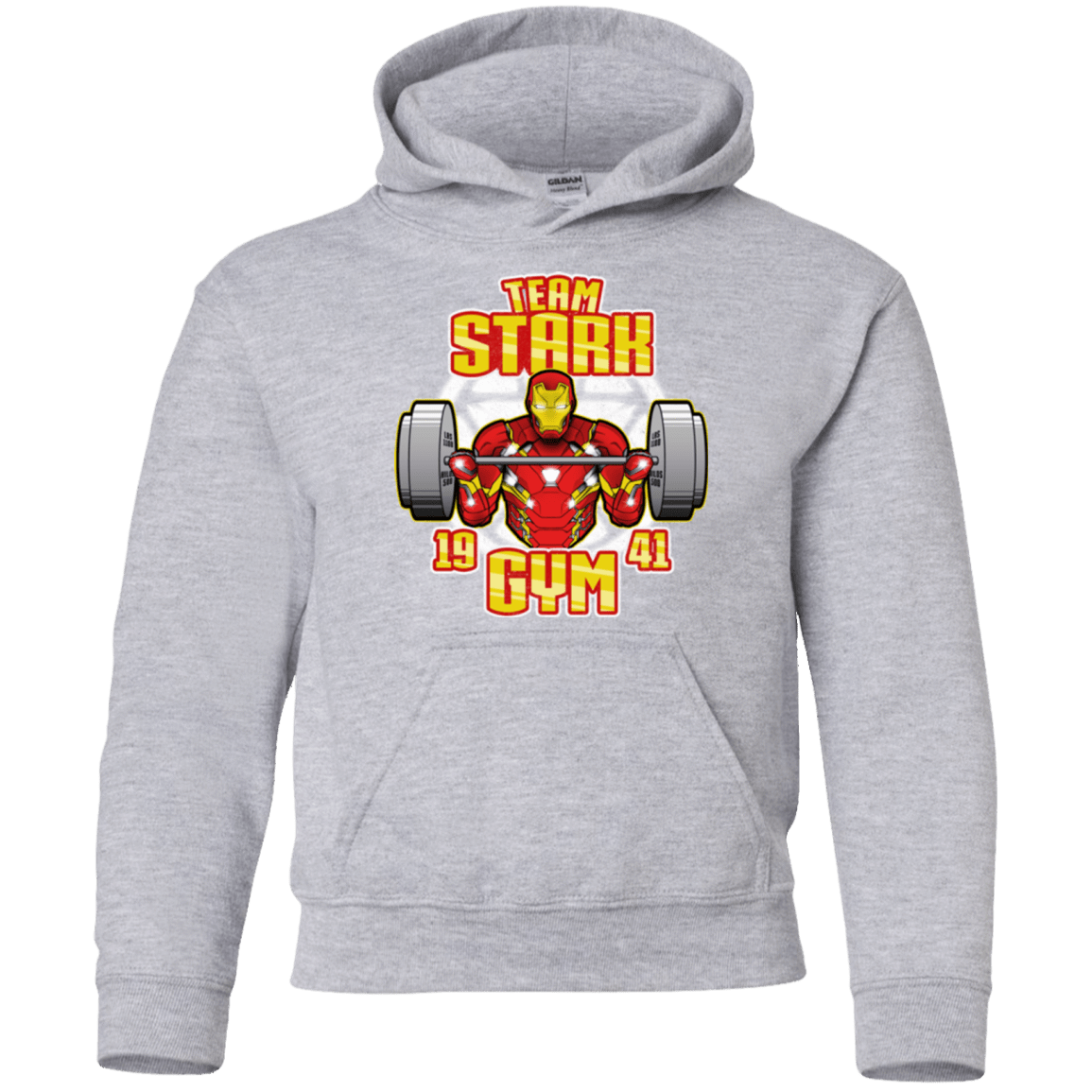 Sweatshirts Sport Grey / YS Team Stark Gym Youth Hoodie