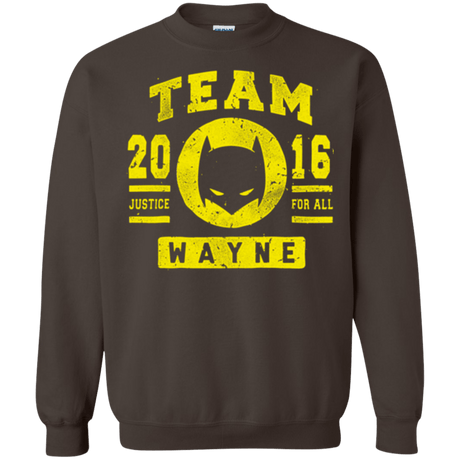 Sweatshirts Dark Chocolate / Small TEAM WAYNE Crewneck Sweatshirt
