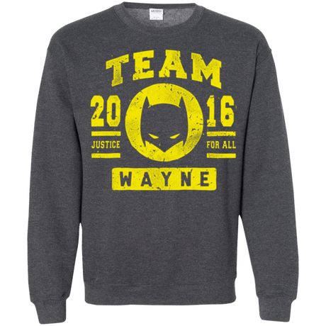Sweatshirts Dark Heather / Small TEAM WAYNE Crewneck Sweatshirt