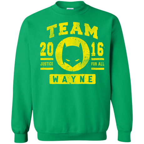 Sweatshirts Irish Green / Small TEAM WAYNE Crewneck Sweatshirt