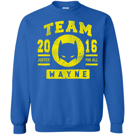 Sweatshirts Royal / Small TEAM WAYNE Crewneck Sweatshirt