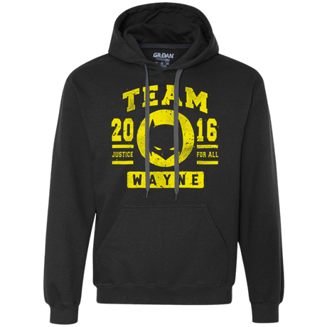 Sweatshirts Black / Small TEAM WAYNE Premium Fleece Hoodie