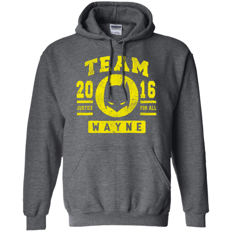 Sweatshirts Dark Heather / Small TEAM WAYNE Pullover Hoodie