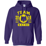 Sweatshirts Purple / Small TEAM WAYNE Pullover Hoodie