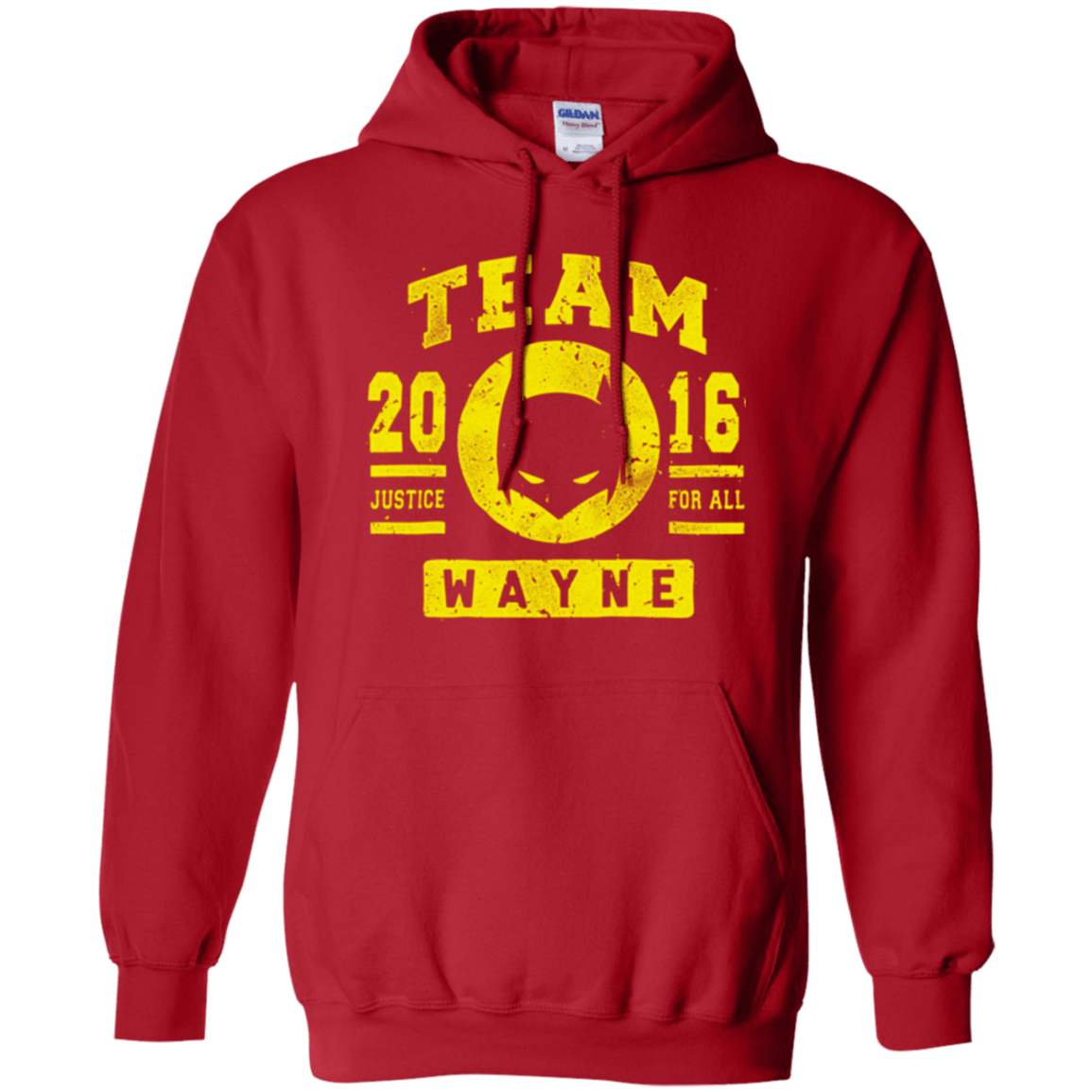 Sweatshirts Red / Small TEAM WAYNE Pullover Hoodie