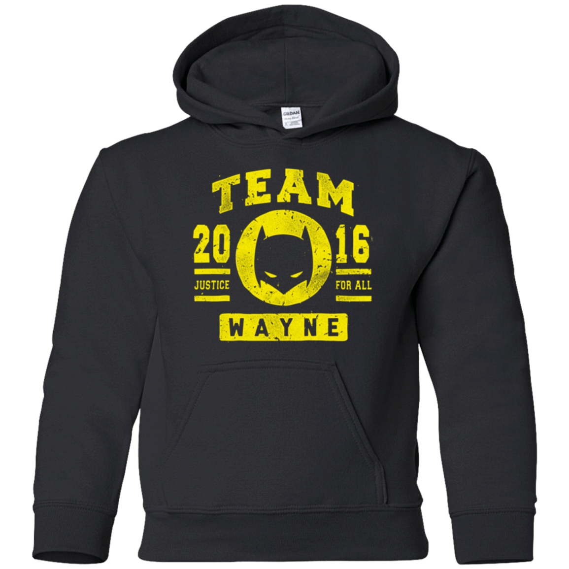 Sweatshirts Black / YS TEAM WAYNE Youth Hoodie