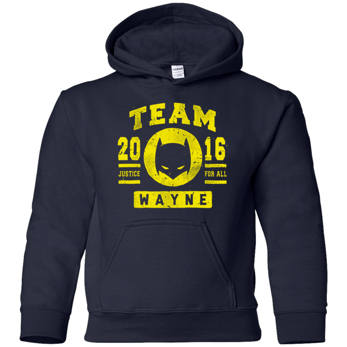 Sweatshirts Navy / YS TEAM WAYNE Youth Hoodie